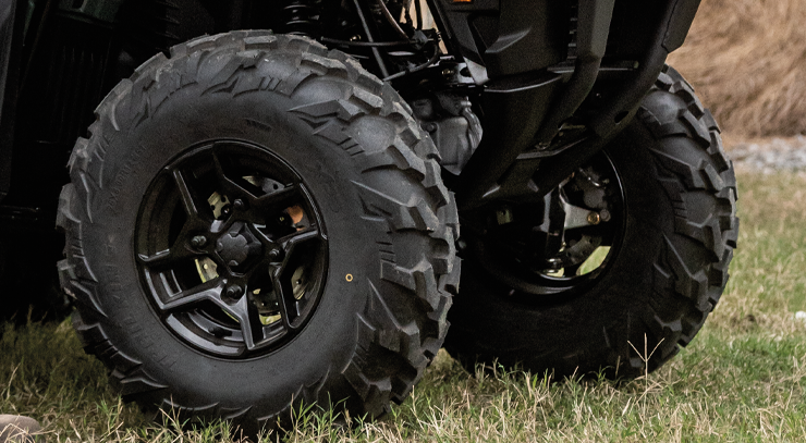 RUGGED XPS TYRES AND STEEL WHEELS